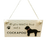 Wooden Hanging Dog Sign