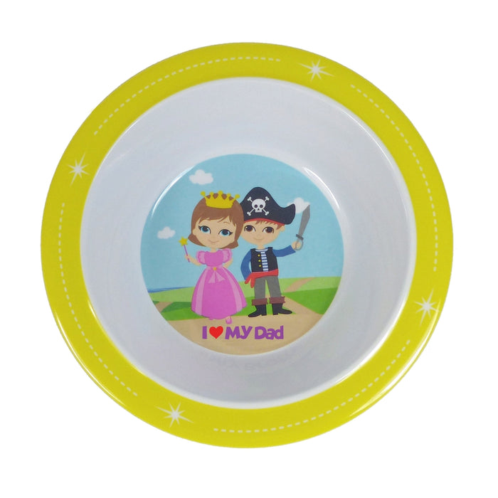 Childrens Melamine Food Bowl - Boys Names