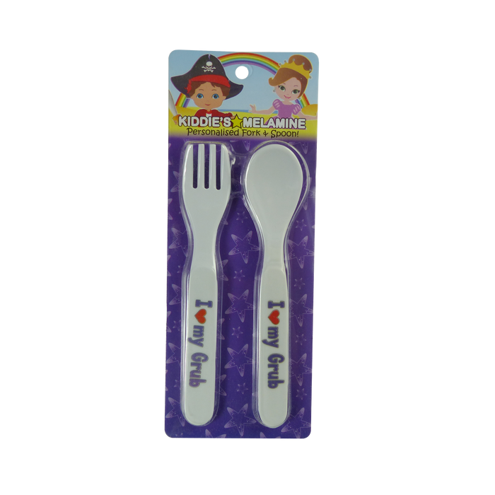 Childrens Melamine Cutlery Set Generic Titles