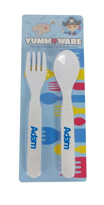 Childrens Melamine Cutlery Set - Adam
