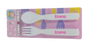 Childrens Melamine Cutlery Set - Girls Names