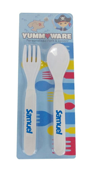 Childrens Melamine Cutlery Set - Samuel