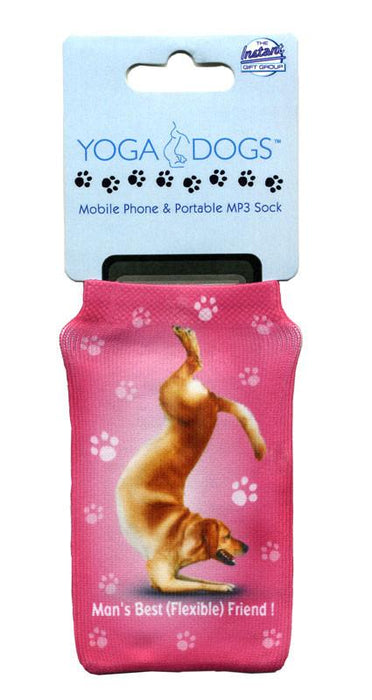 Flexible Friend Dog Phone Sock - Yoga Pets
