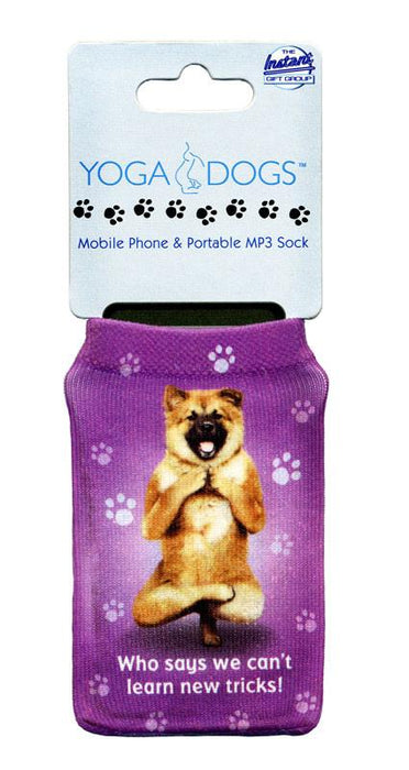New Tricks Dog Phone Sock - Yoga Pets