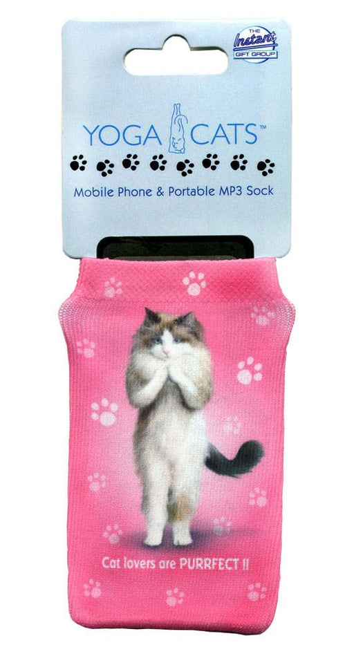 Cat Lovers Cat Phone Sock - Yoga Pets