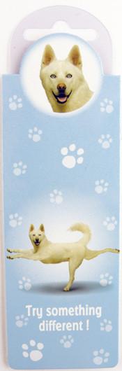 Try Something Dog Bookmark - Yoga Pets