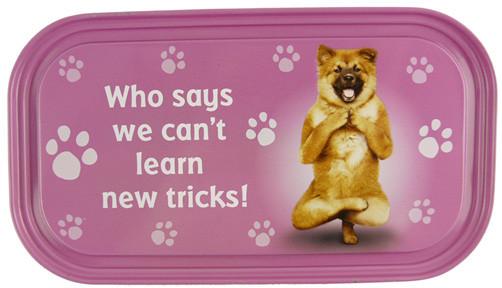 New Tricks Dog Fridge Magnet - Yoga Pets