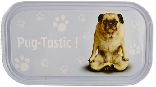 Pug Tastic Dog Fridge Magnet - Yoga Pets