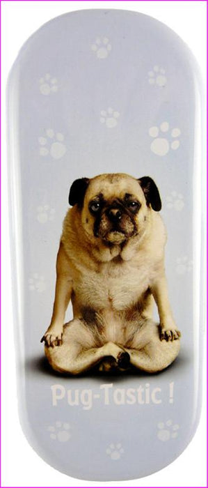 Pug Tastic Dog Glasses Case - Yoga Pets