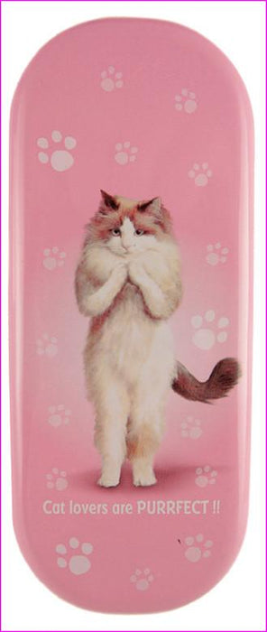 Purrfectly Cat Glasses Case - Yoga Pets