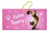 Feline Groovy Cat Hanging Sign - Yoga Pets